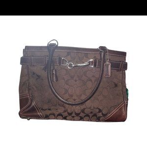 Coach Brown Signature Purse